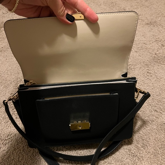 Kate Spade Black Crossbody Bag with Gold Accents - Picture 4 of 9